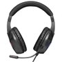 Mars Gaming MH122 Auriculares Gaming con Micrófono, Iluminación FRGB Rainbow, Cancelación Pasiva, Compatible con PC, PS5, Xbox Series X/S, Switch, Jack 3.5mm, Negro